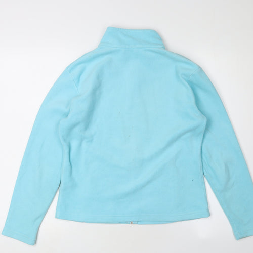 Marks and Spencer Women's Blue Fleece Jacket UK 12