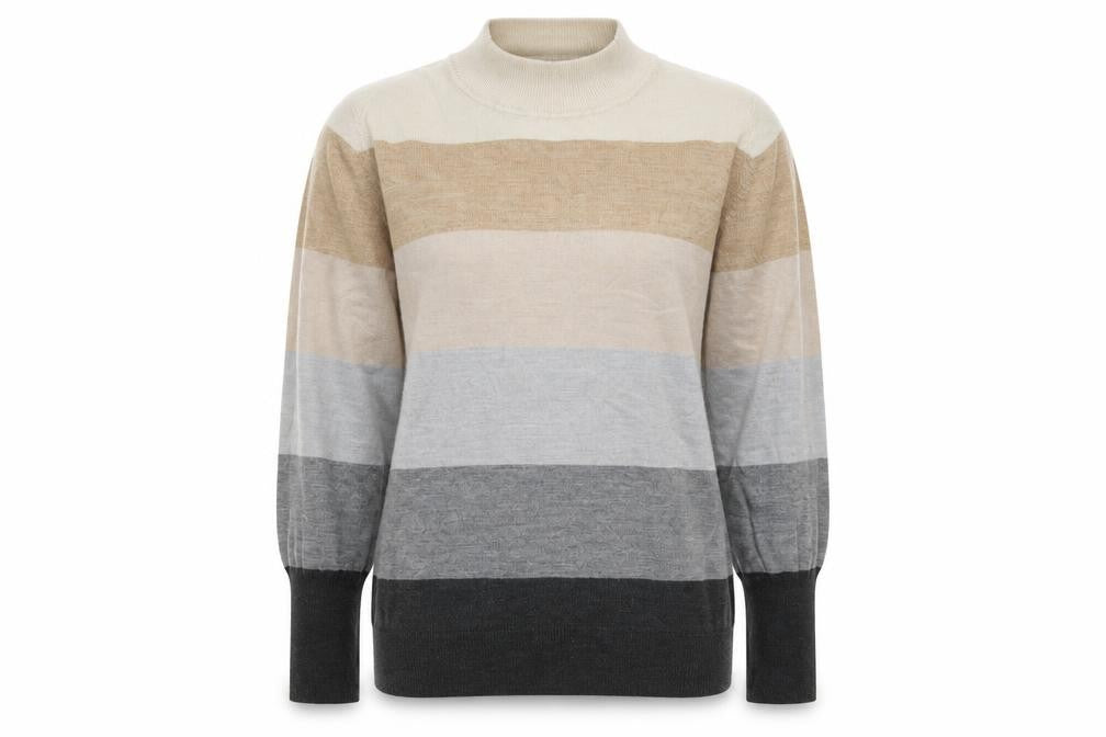 Front view of Marks & Spencer Women's Striped jumper L