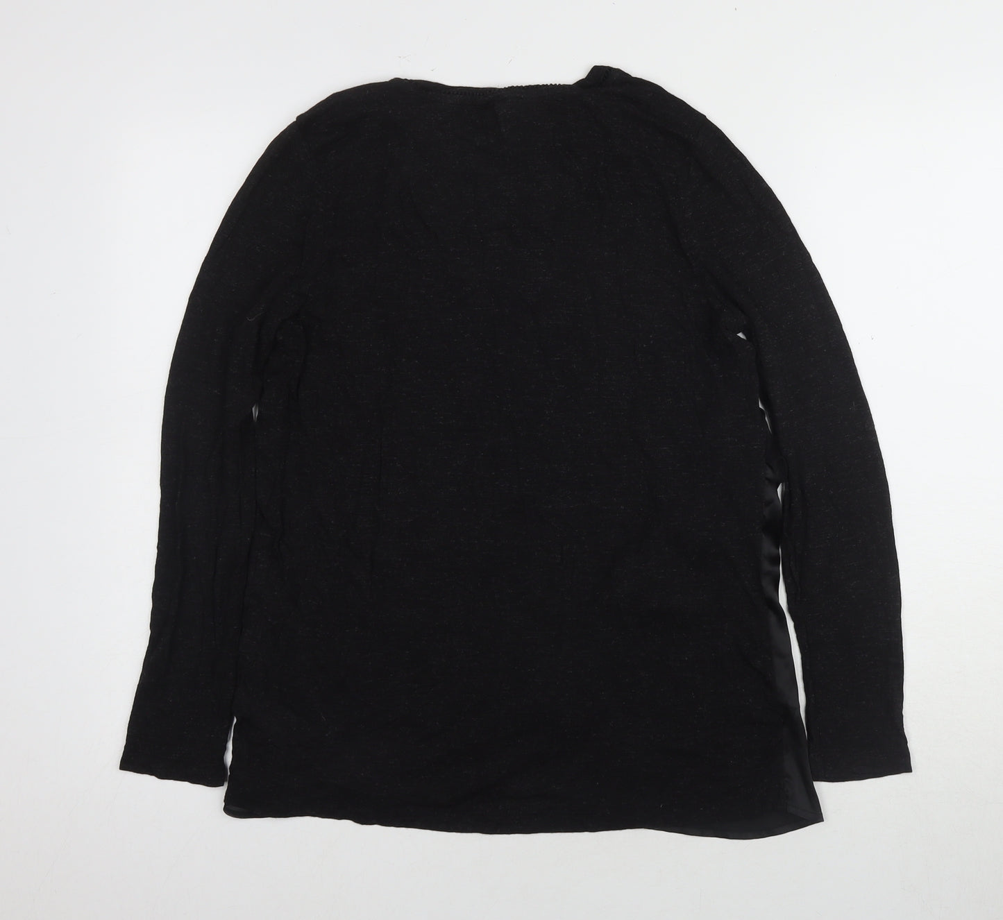 Next Women's Black Long Sleeve Top Size 16