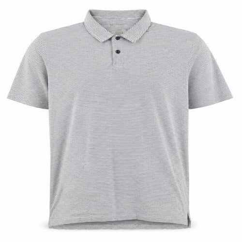 Selezione Grigio Men's Grey Stripe XL Polo Shirt
