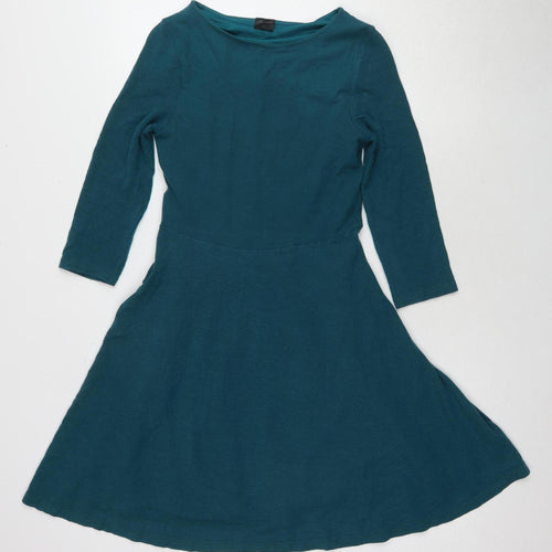 Capsule Women's Green Fit & Flare Dress Size 12