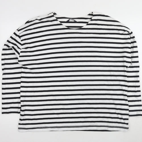 Marks and Spencer Women's Striped XL T-Shirt