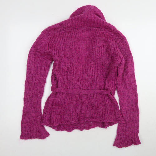 Suchita Women's Pink Belted Cardigan Size 1