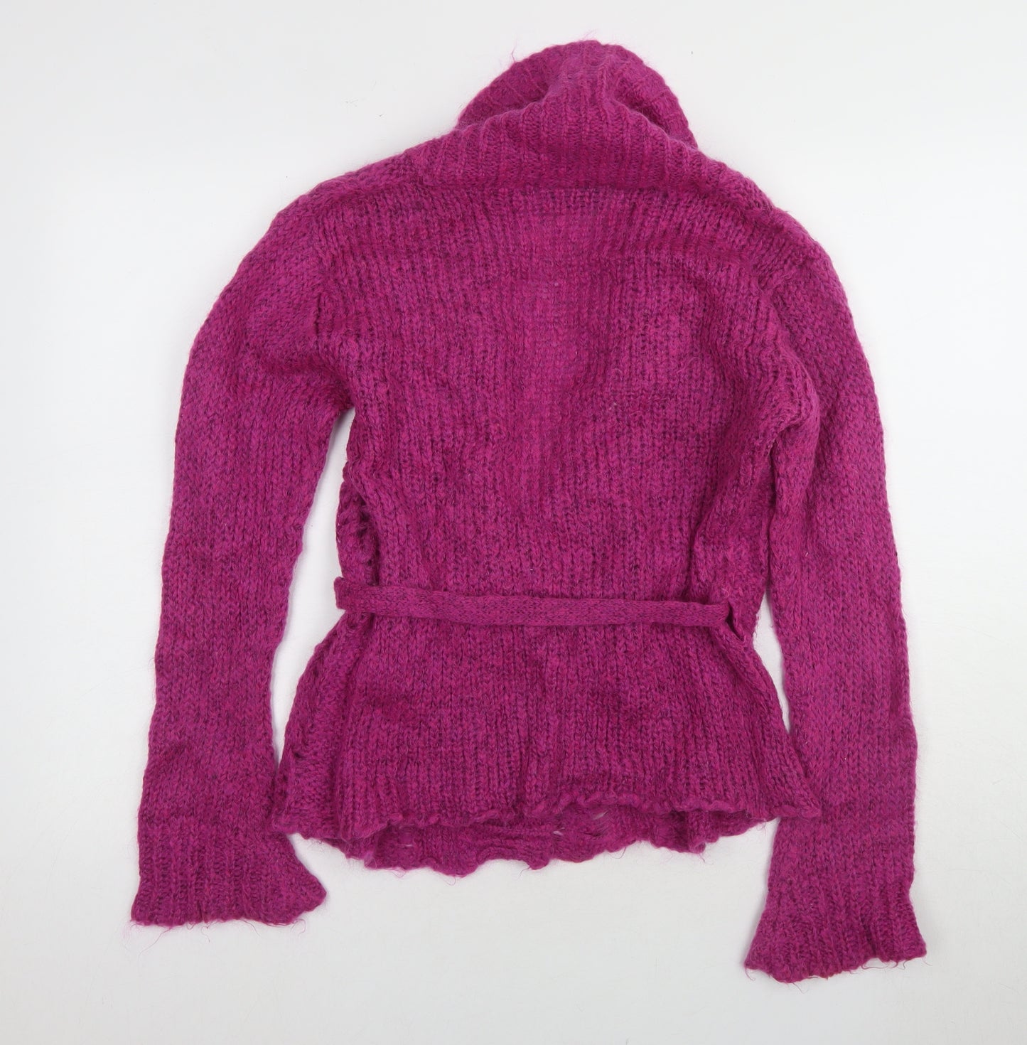 Suchita Women's Pink Belted Cardigan Size 1