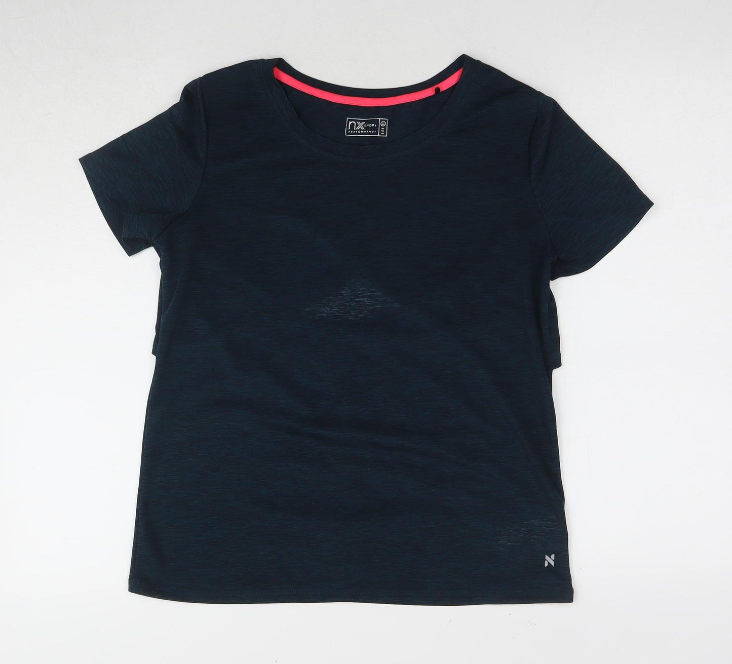 Next Women's Blue Athletic T-Shirt, UK 12, Quick Dry