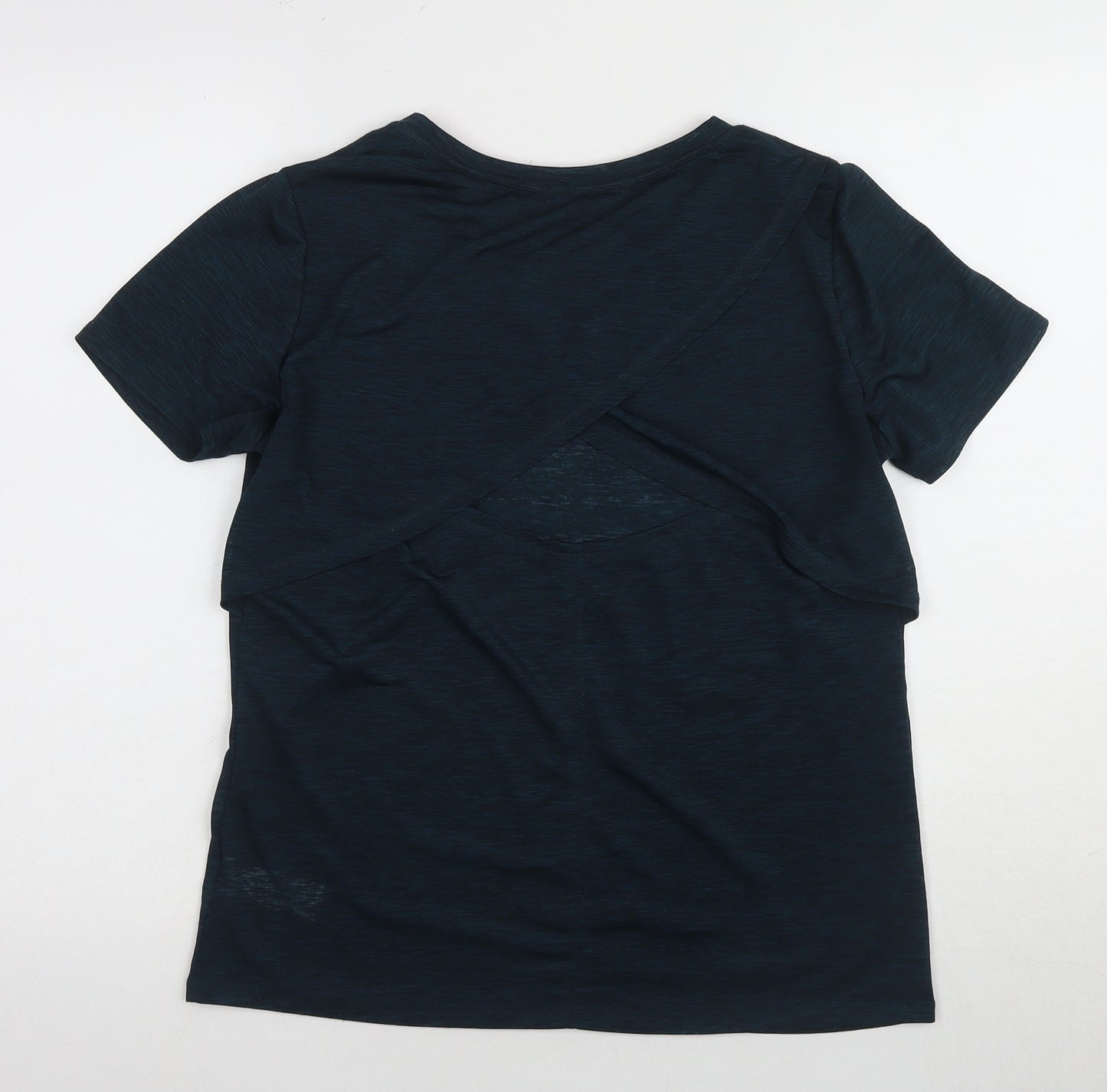 Next Women's Blue Athletic T-Shirt, UK 12, Quick Dry
