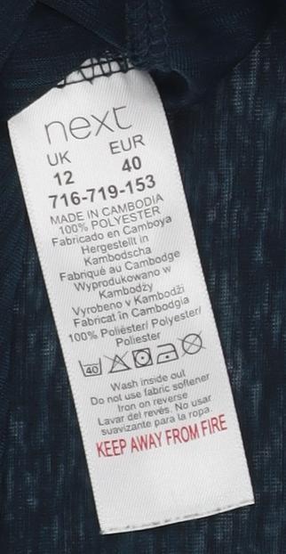 Next Women's Blue Athletic T-Shirt, UK 12, Quick Dry