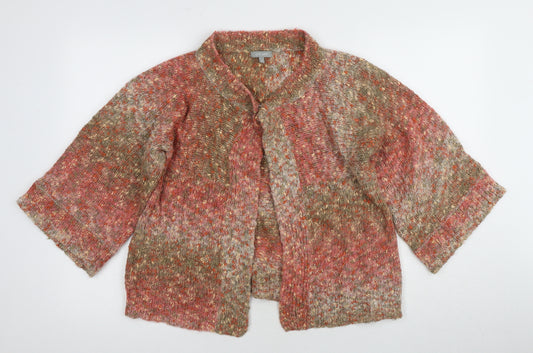 Per Una Women's Multicoloured Cardigan M Knit Relaxed