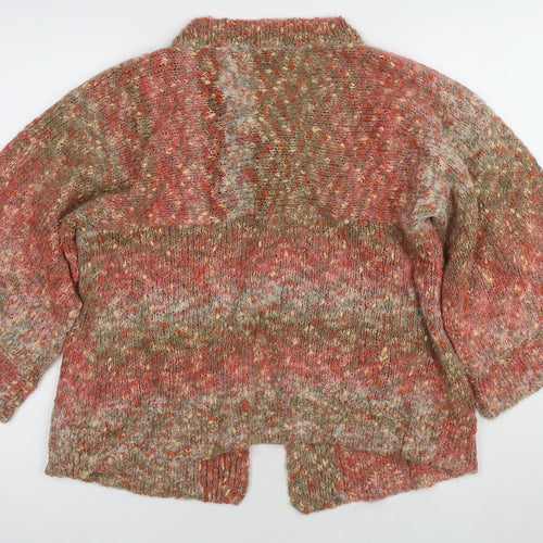 Per Una Women's Multicoloured Cardigan M Knit Relaxed