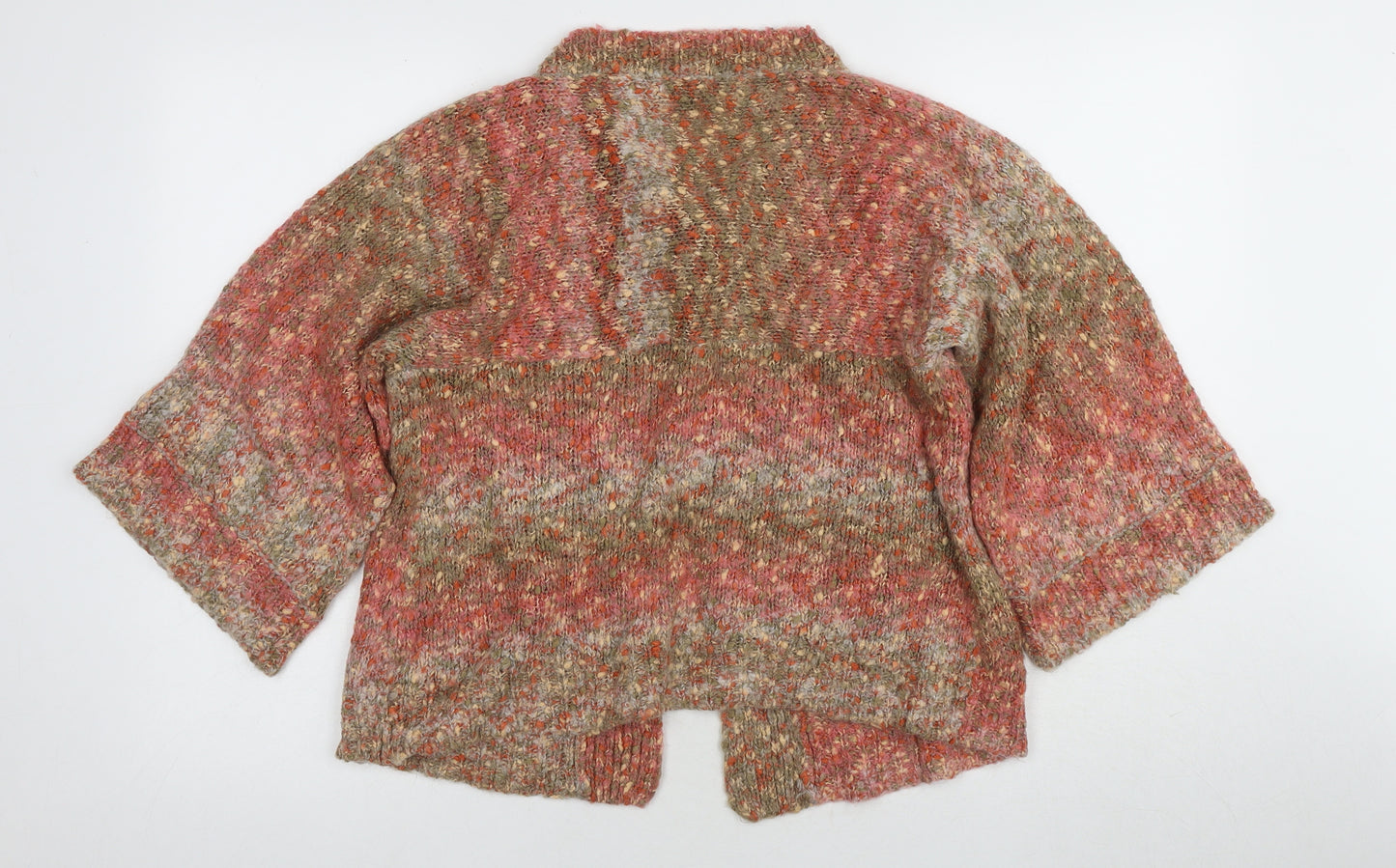 Per Una Women's Multicoloured Cardigan M Knit Relaxed