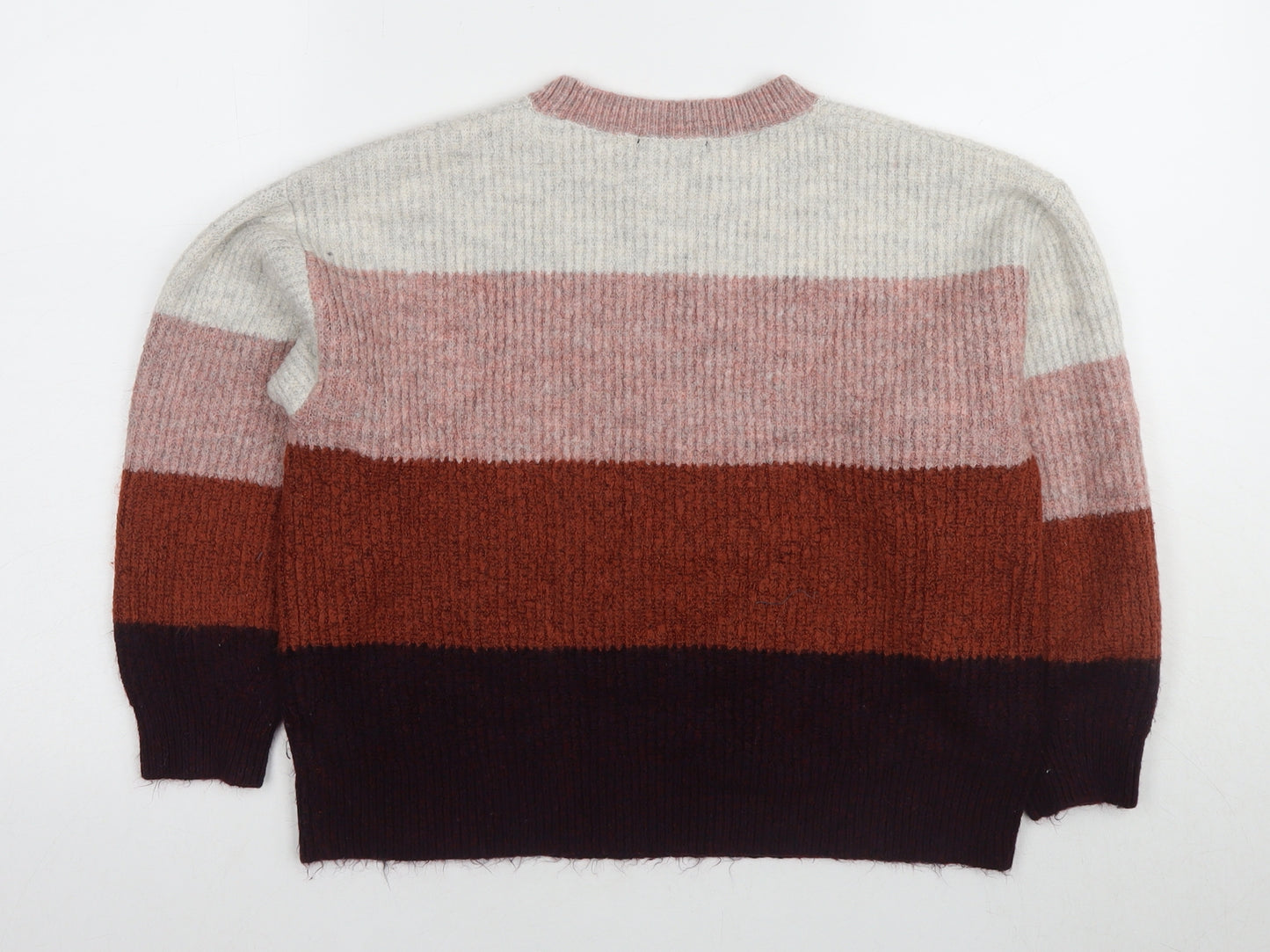 New Look Womens Multicoloured Striped Jumper M