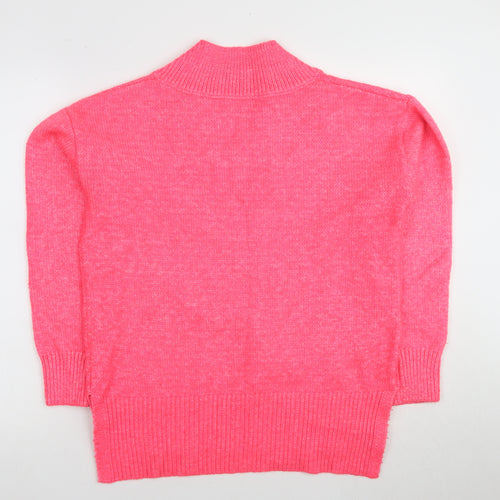 Next Women's Pink V-Neck Pullover Jumper Size 10