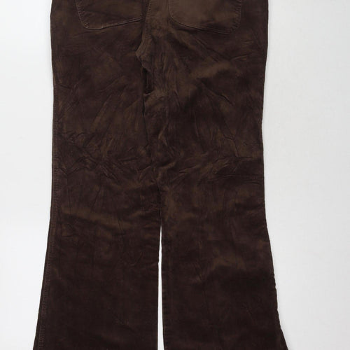 Warehouse Women's Brown Corduroy Straight Jeans Size 10