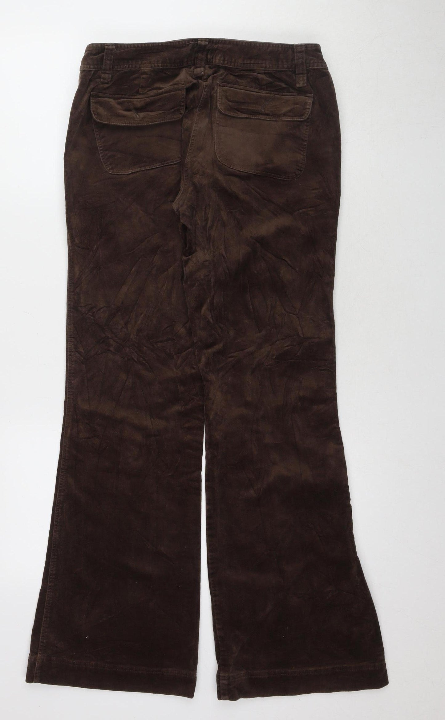 Warehouse Women's Brown Corduroy Straight Jeans Size 10