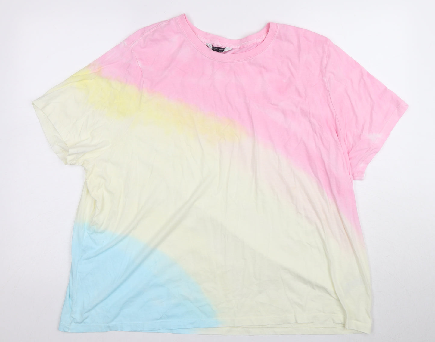 Marks and Spencer Women's Multicoloured T-Shirt, Size 22