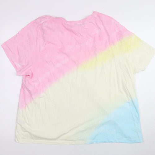 Marks and Spencer Women's Multicoloured T-Shirt, Size 22