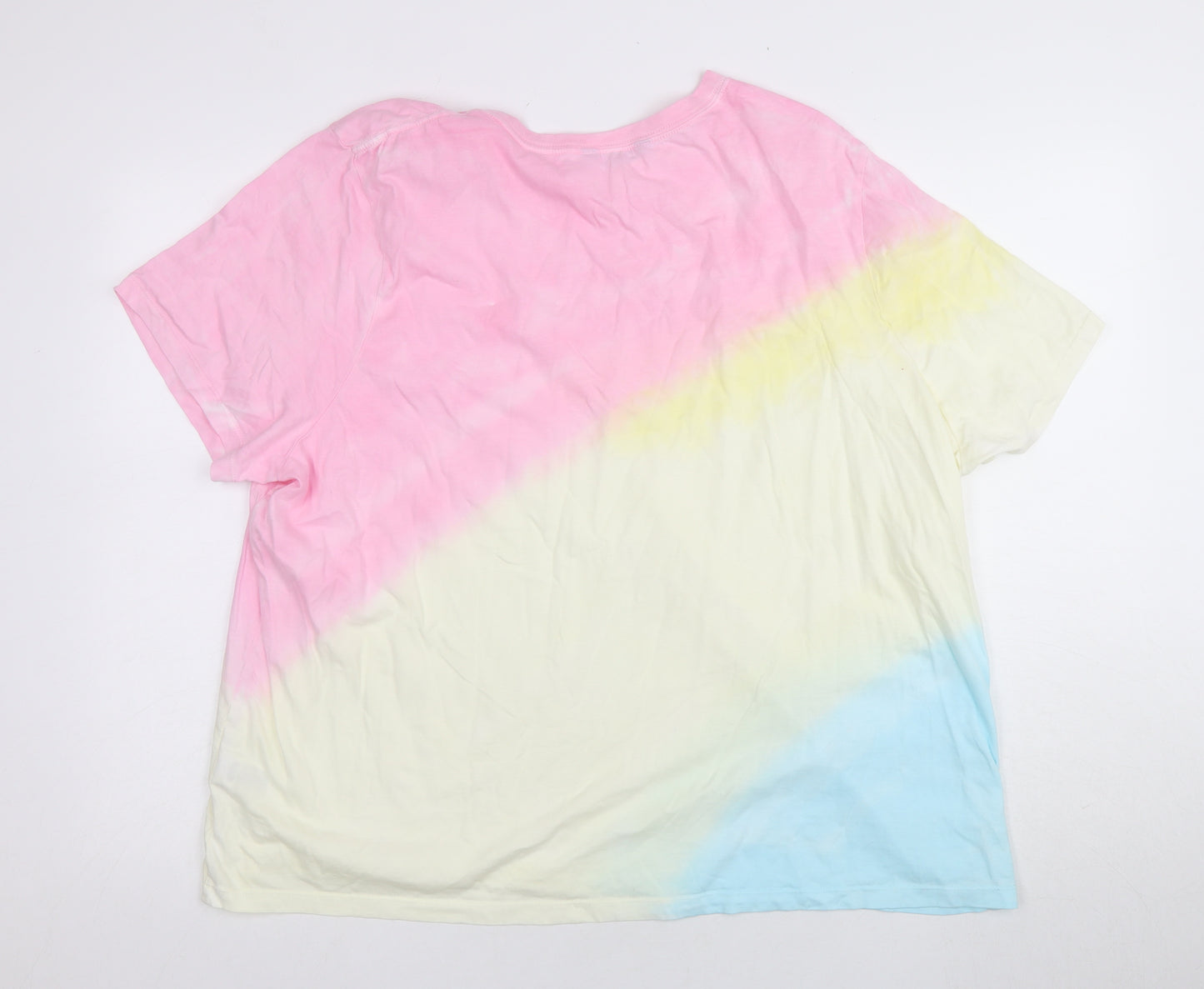 Marks and Spencer Women's Multicoloured T-Shirt, Size 22