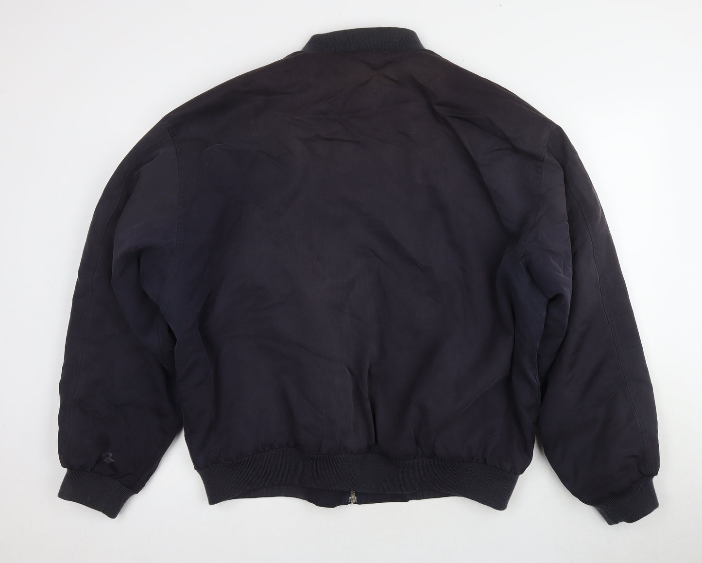 Marks and Spencer Men's Blue Bomber Jacket XL