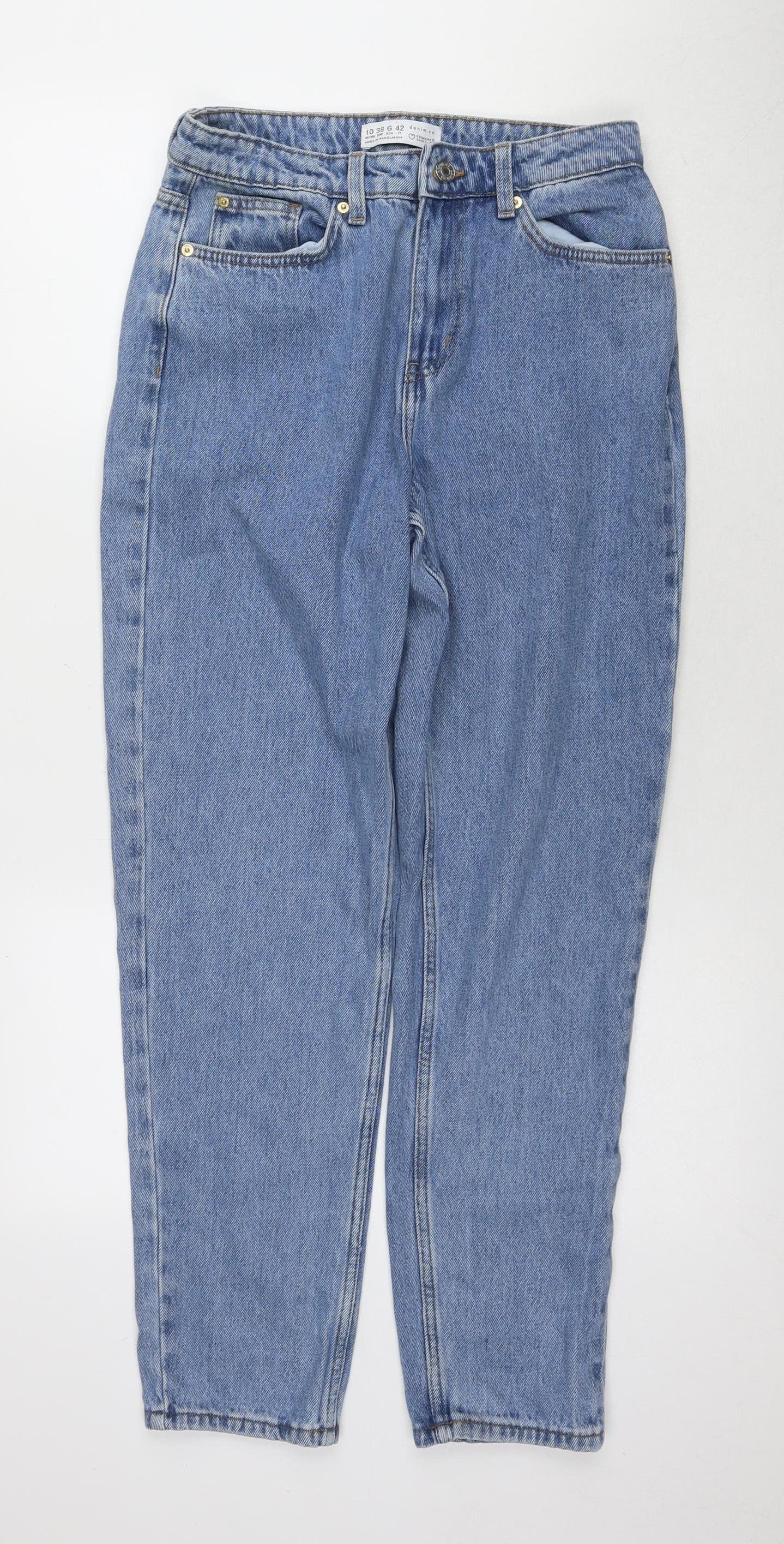 Primark Blue Women's Straight Jeans Size 10