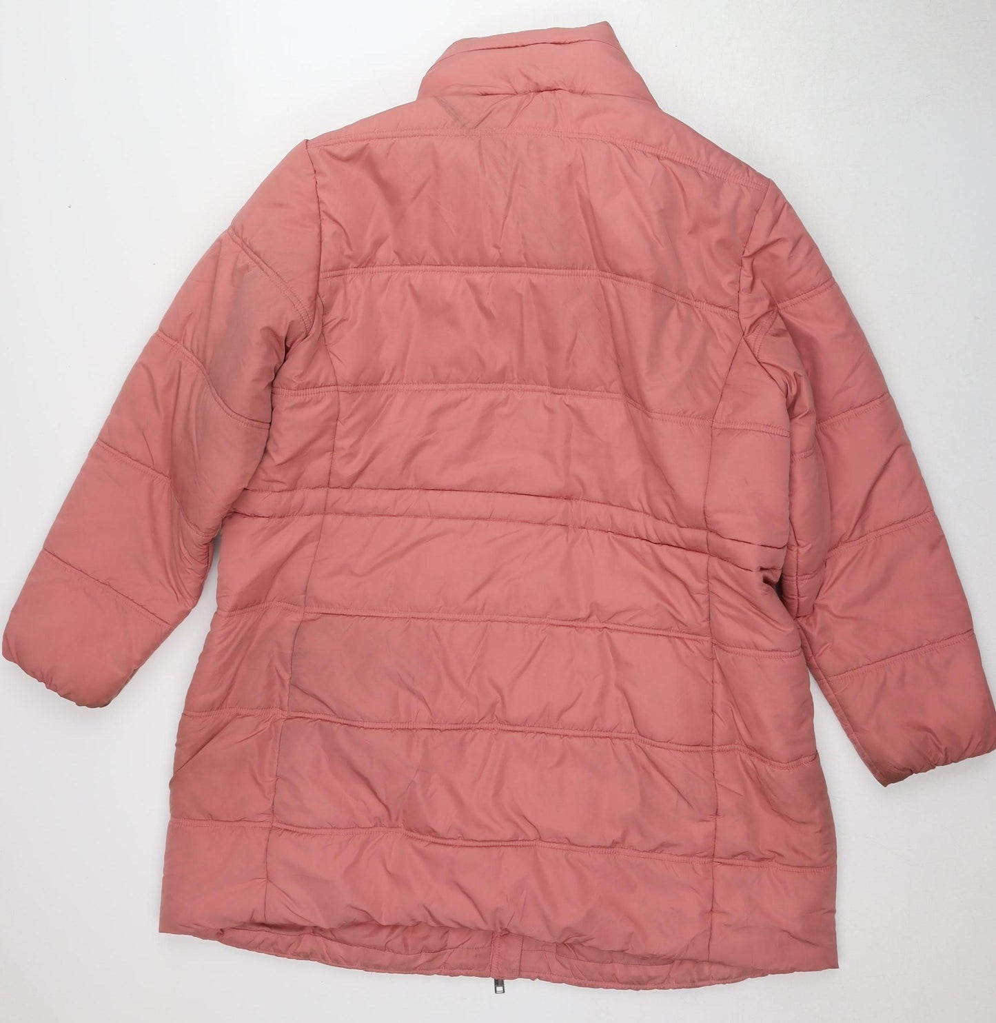 Marks and Spencer Women's Pink Puffer Jacket Size 20