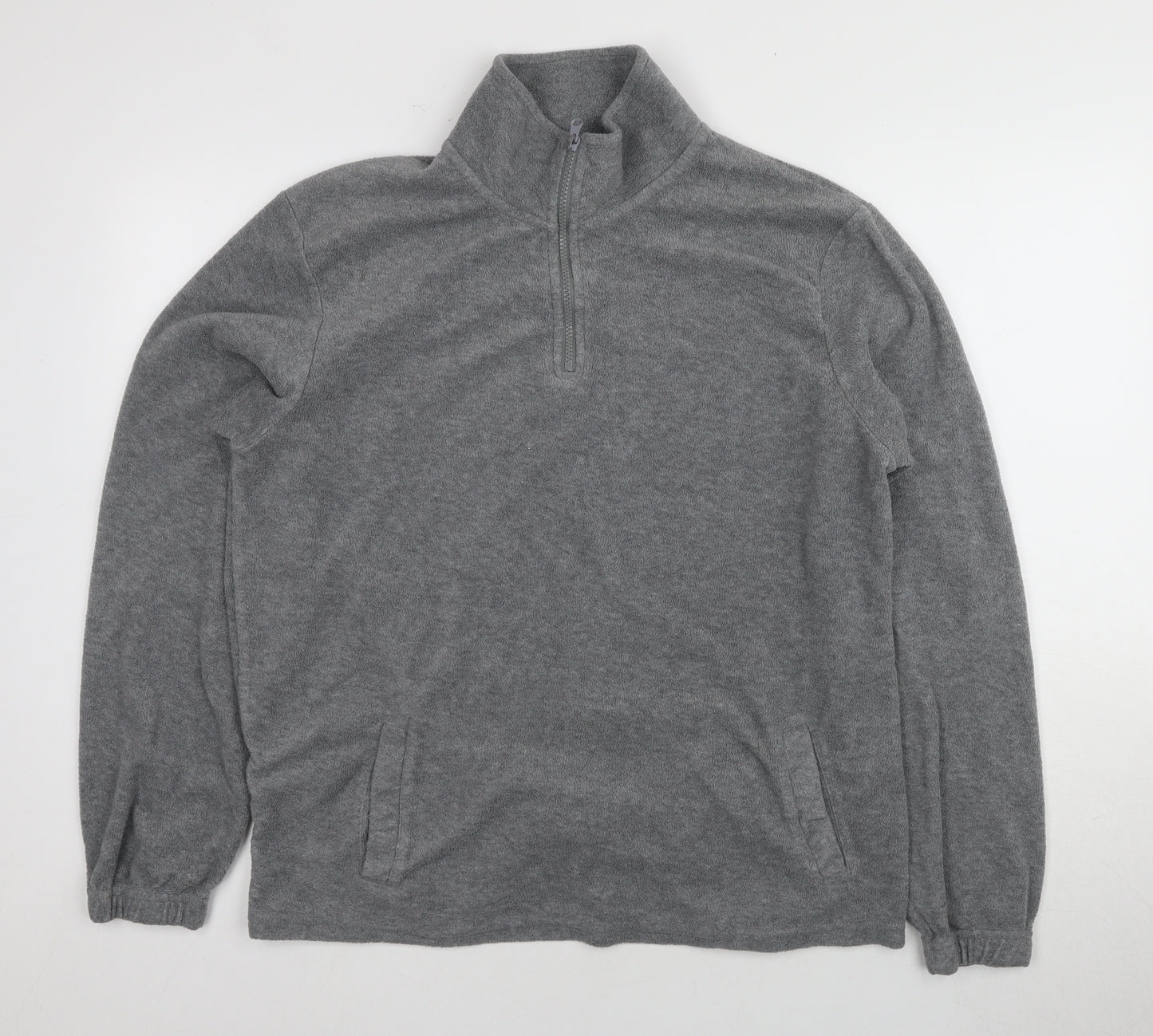 RMSPORTS Grey Fleece Pullover Sweatshirt Size 12