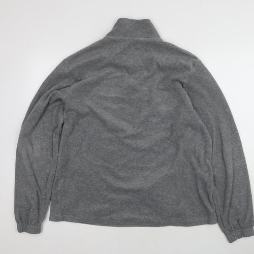RMSPORTS Grey Fleece Pullover Sweatshirt Size 12
