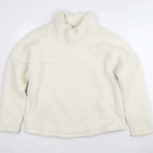 Marks and Spencer Ivory High Neck Women's Size 14 Top