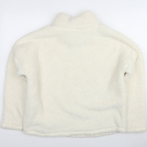 Marks and Spencer Ivory High Neck Women's Size 14 Top