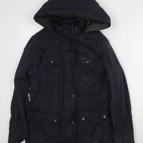 Marks and Spencer Women's Black Parka Jacket Size 12