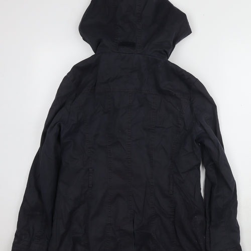 Marks and Spencer Women's Black Parka Jacket Size 12