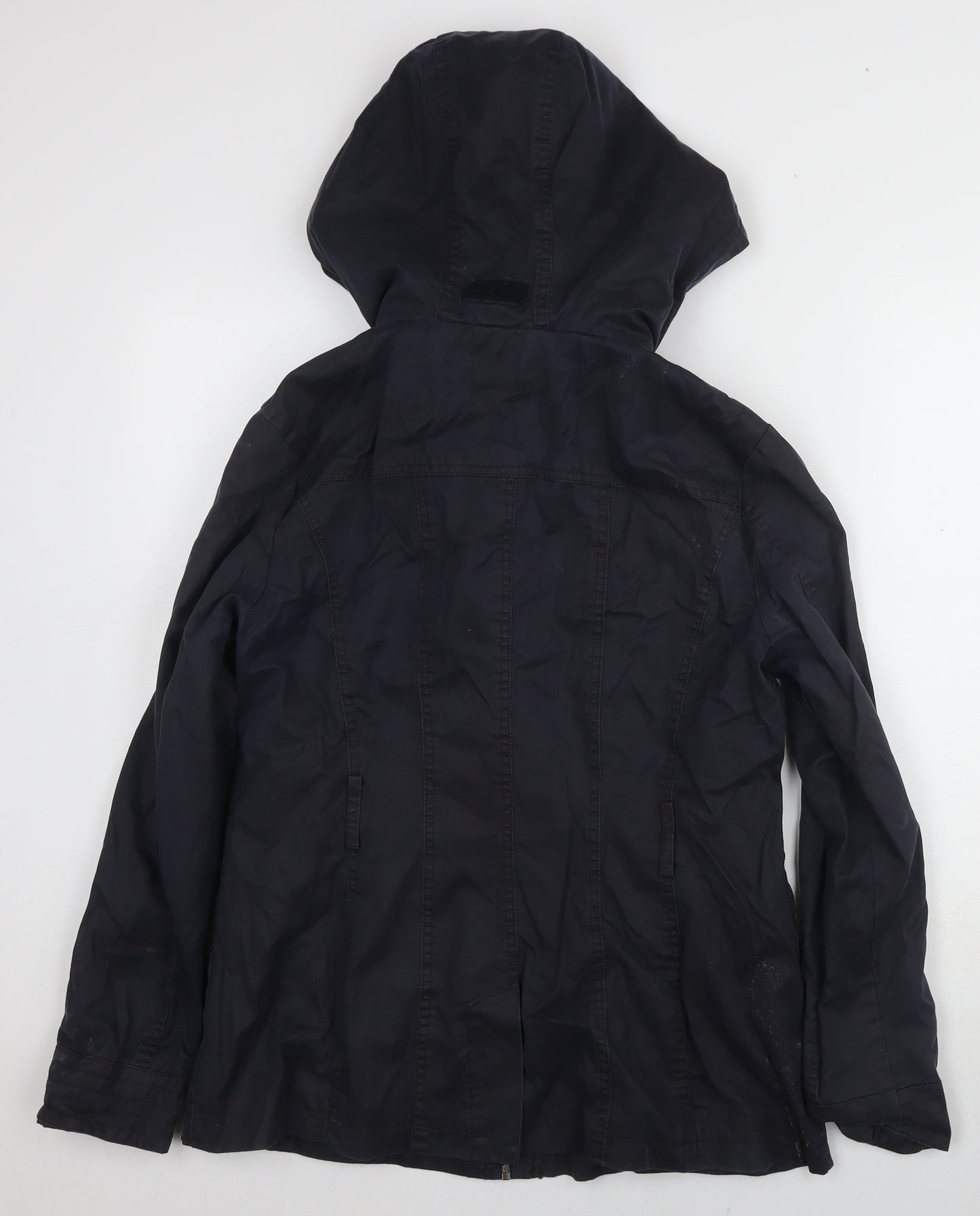 Marks and Spencer Women's Black Parka Jacket Size 12