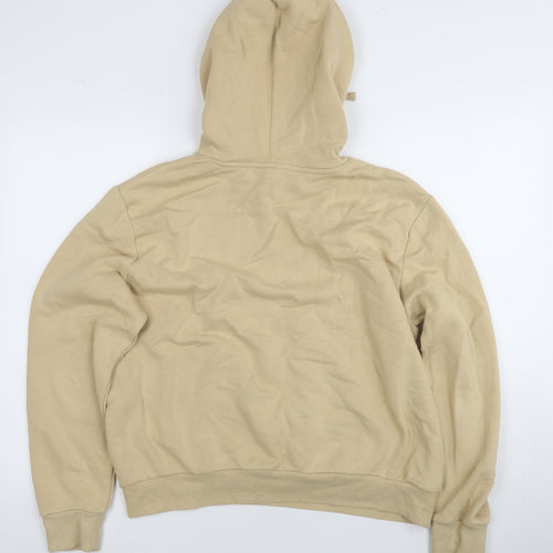 H&M Unisex Beige Pullover Hoodie L Comfortable Casual