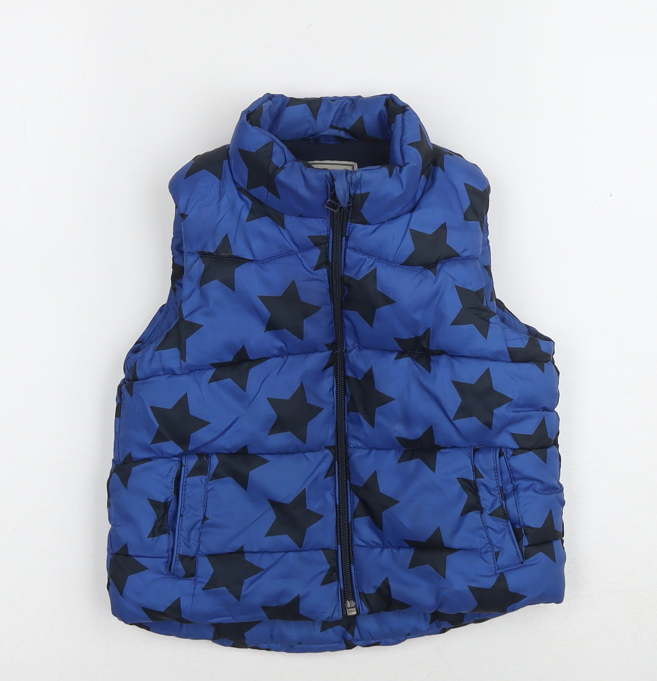 Next Unisex Blue Star Puffer Jacket 18-24 Months