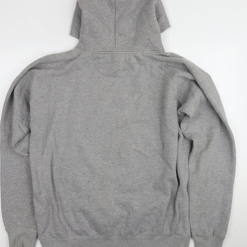 Sleeps Bros Men’s 7XL Grey Pullover Hoodie, Relaxed Fit