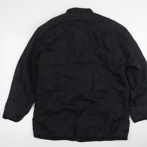 Zabaione Women's Black Quilted Jacket XL Lightweight