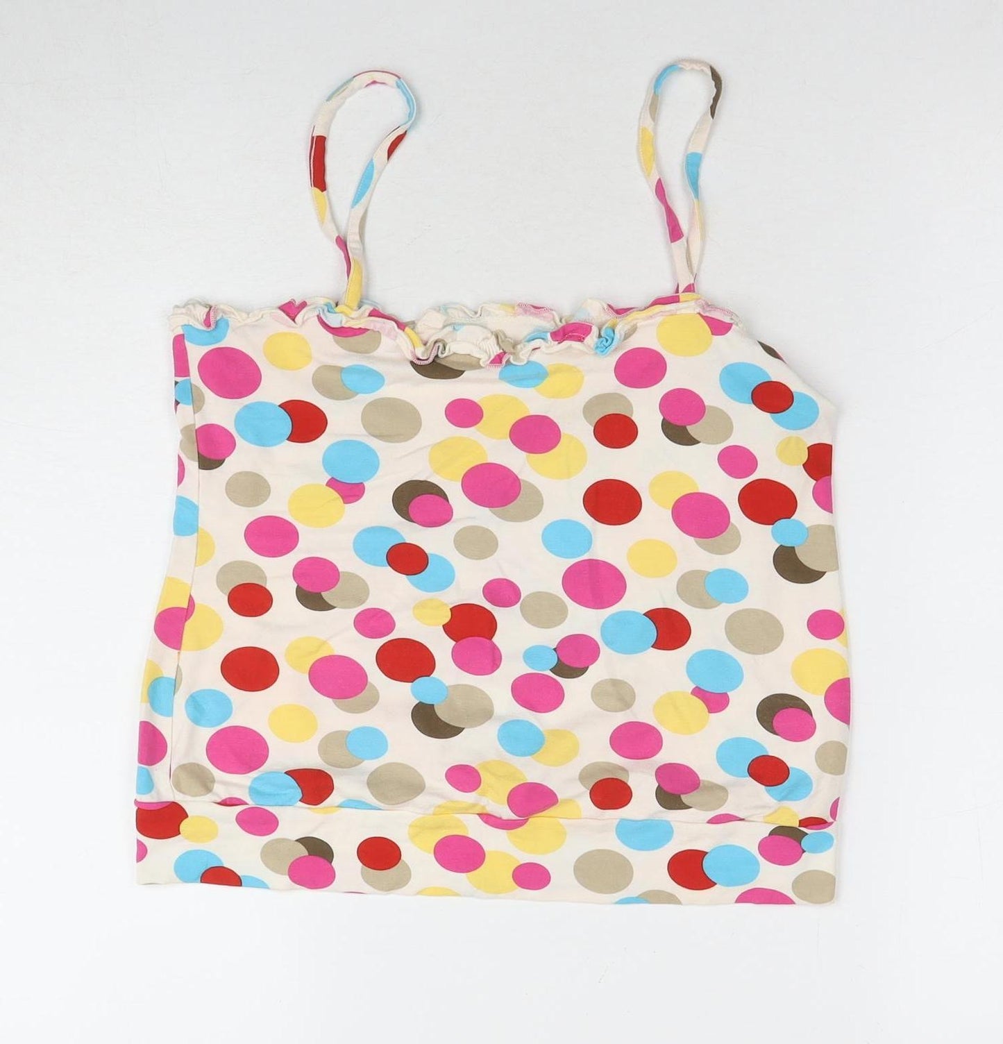 Next Women's Multicoloured Polka Dot Camisole, Size 12