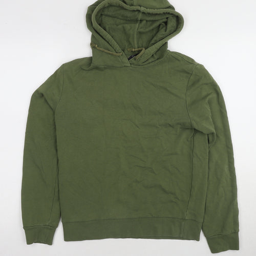 Marks and Spencer Green Unisex Hoodie, Size 8