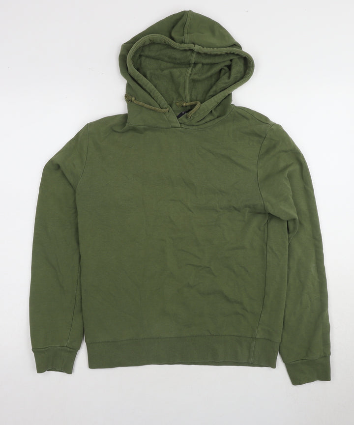 Marks and Spencer Green Unisex Hoodie, Size 8