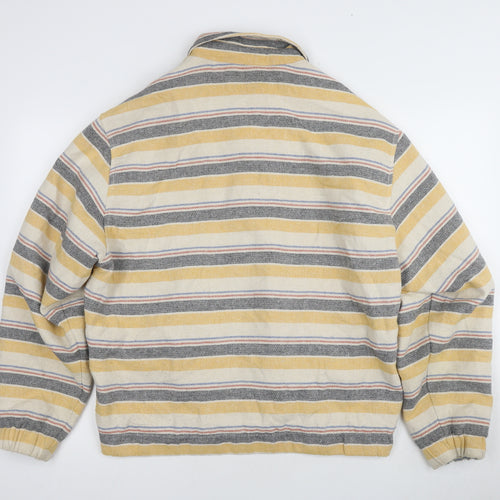 Zara Men's Multicoloured Striped Jacket XL