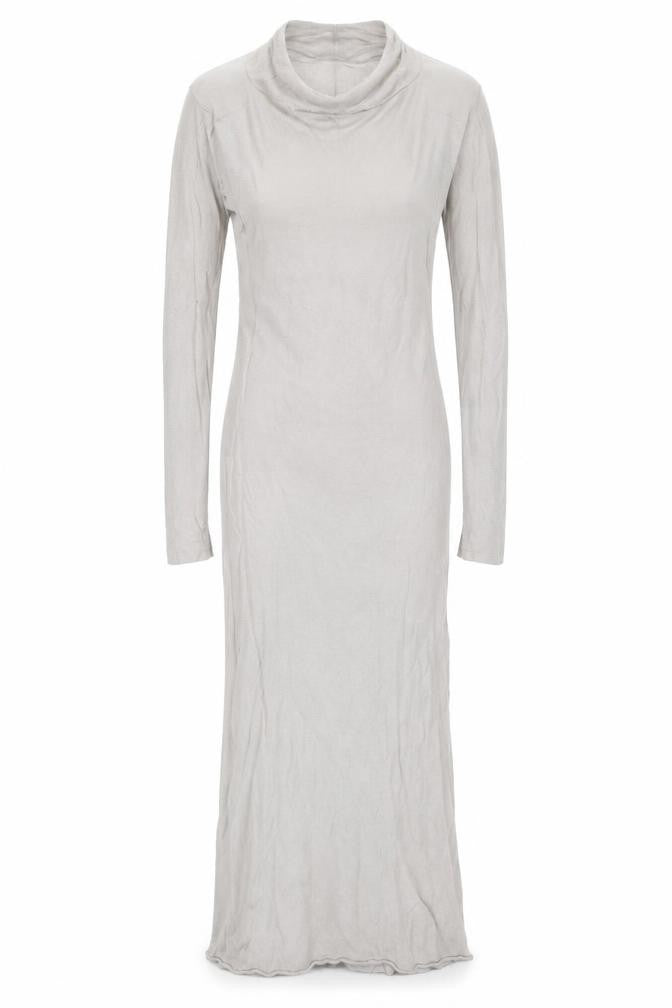 Front view of Clemente Women's Ivory Knit Dress Sz 2