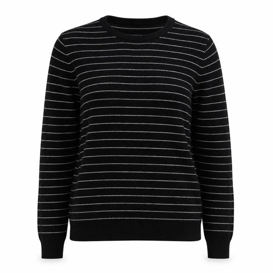Front view of Max Studio Women's Black jumper, size 12