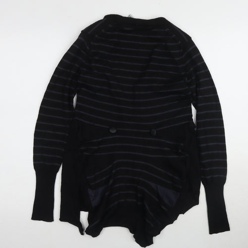 Firetrap Women's Black Striped Cardigan XS