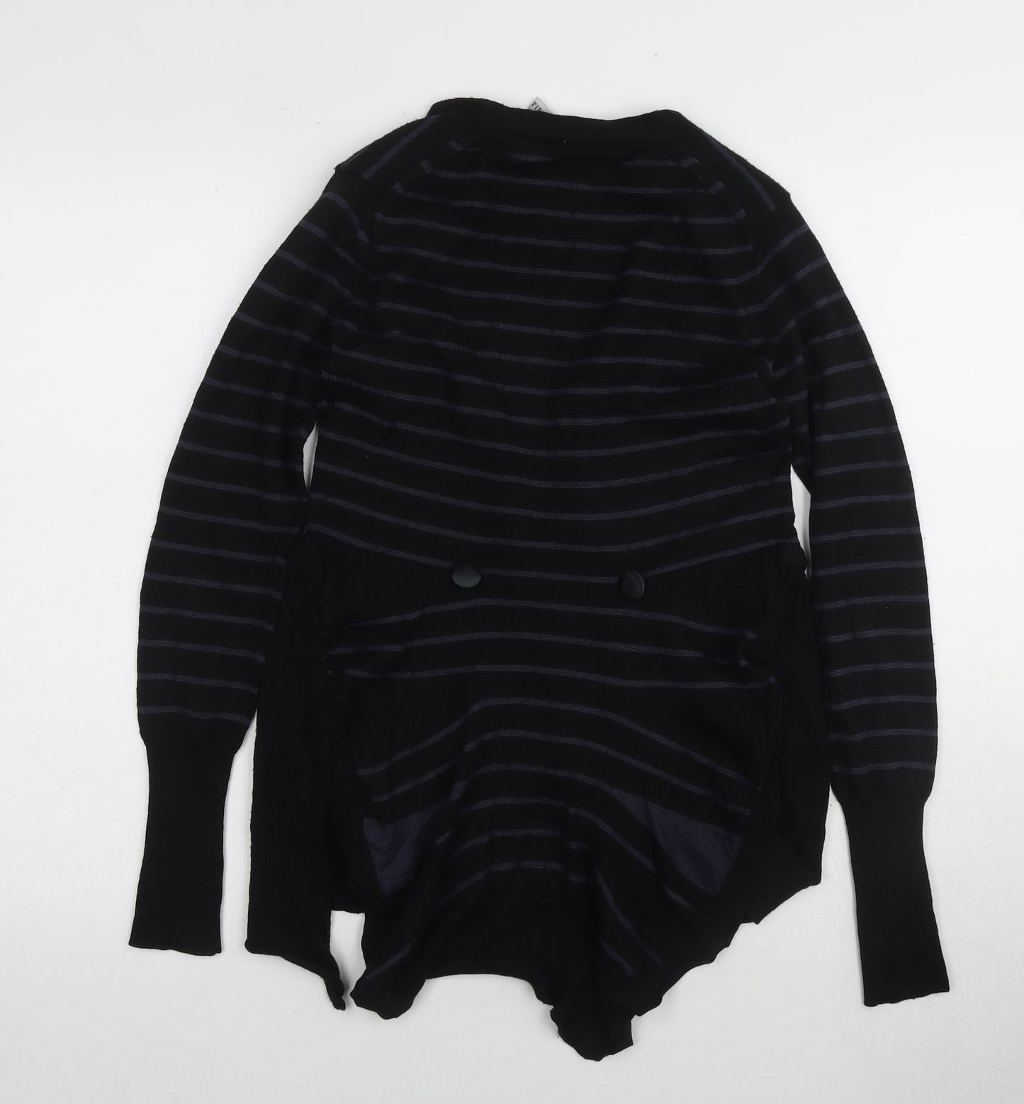 Firetrap Women's Black Striped Cardigan XS