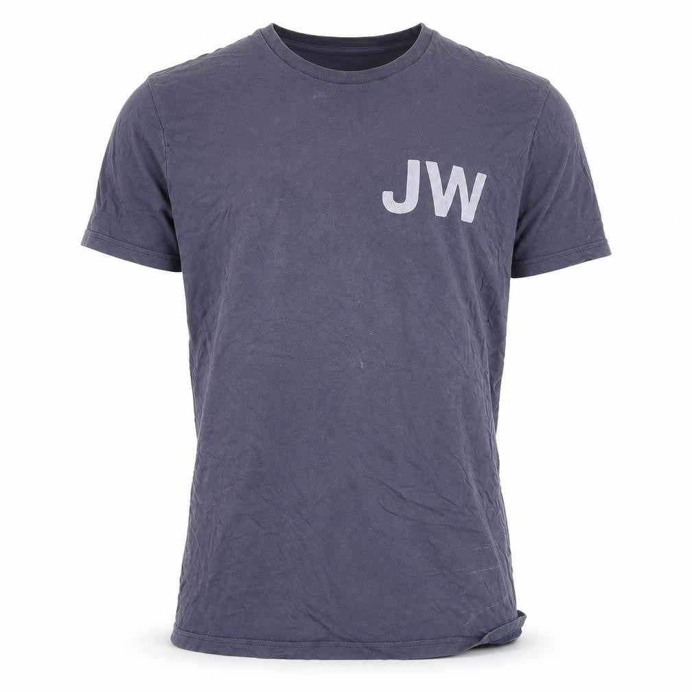 Jack Wills Men's Grey Cotton Graphic T-Shirt Size S