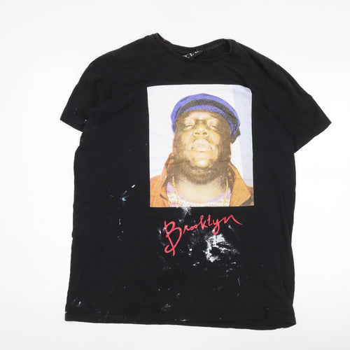 The Notorious B.I.G. Black Graphic T-Shirt, Men's L