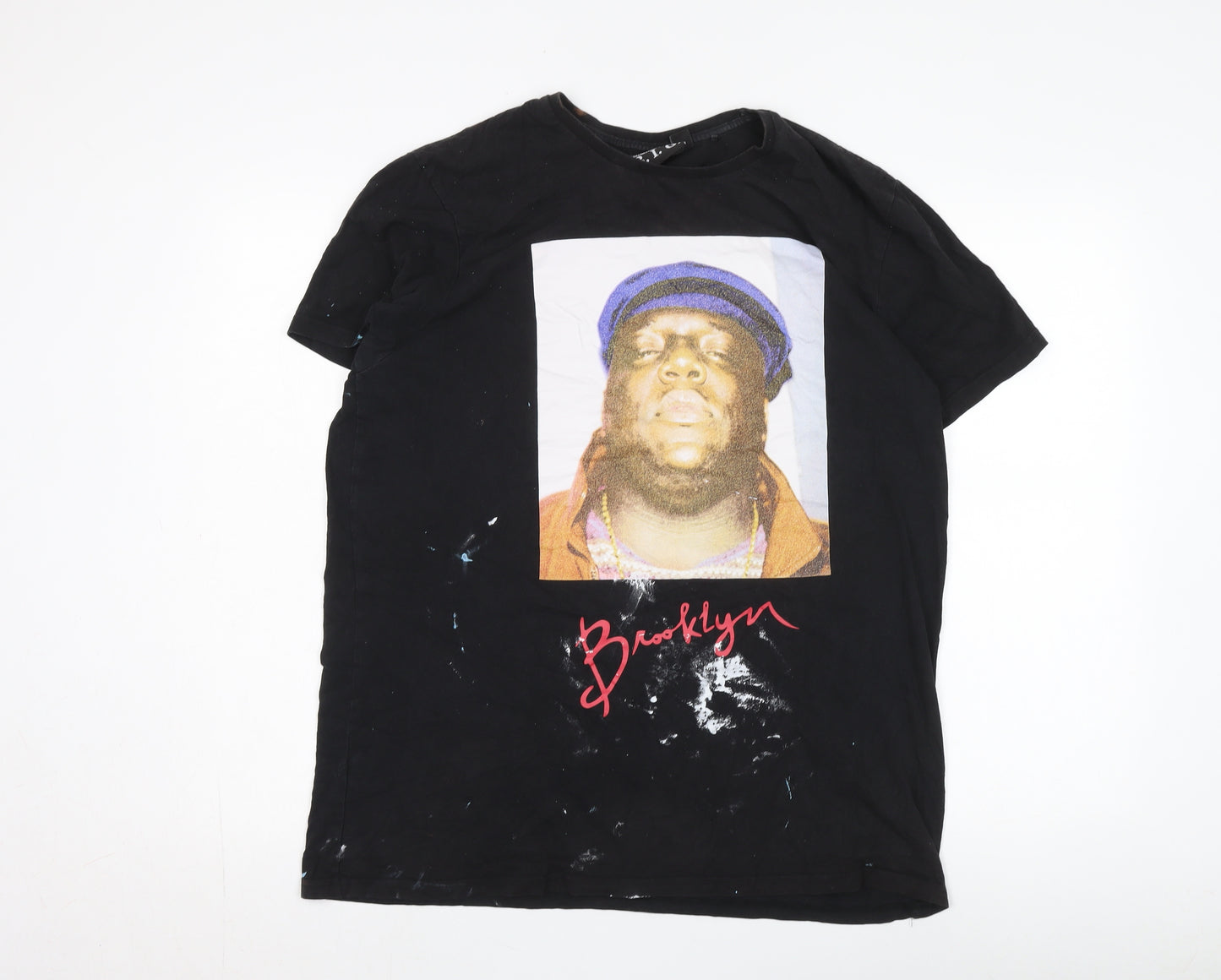 The Notorious B.I.G. Black Graphic T-Shirt, Men's L