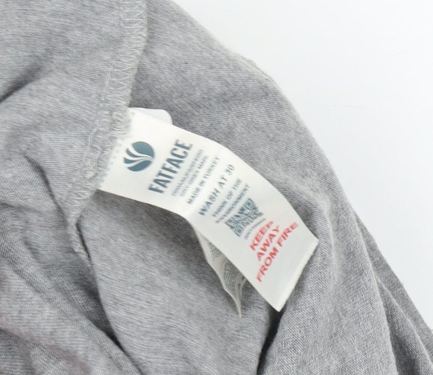 Fatface Men's 3XL Grey Blue Long Sleeve T-Shirt