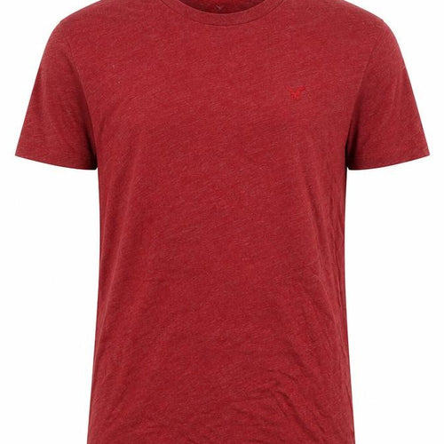 American Eagle Men's Red XS Classic Crew Neck T-Shirt