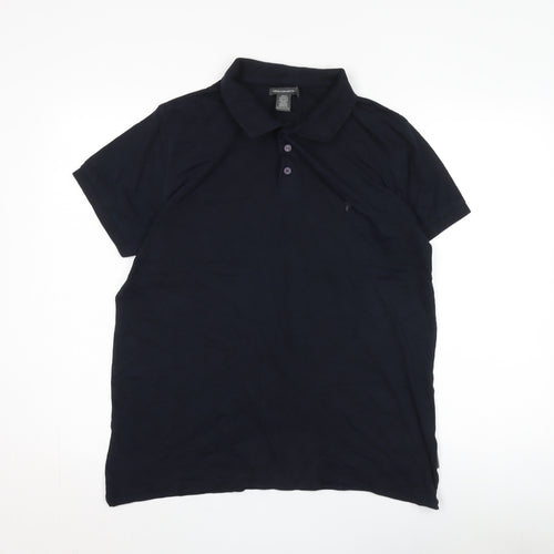 French Connection Men's Black Polo, M, Casual Style