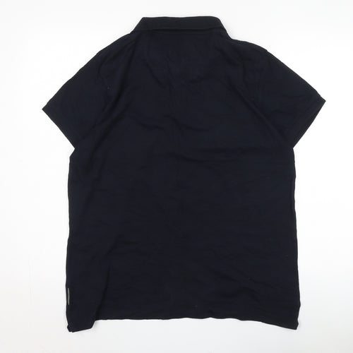 French Connection Men's Black Polo, M, Casual Style